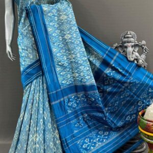 Pochampally Silk Sarees With Blouse Silk Mark - PABS120026