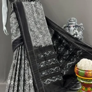 Pochampally silk sarees with blouse, double ikkat handloom silk sarees, silk mark certified sarees premium