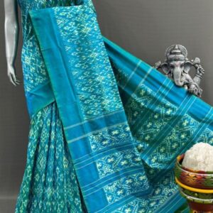 Pochampally Silk Sarees With Blouse Silk Mark - PABS12006