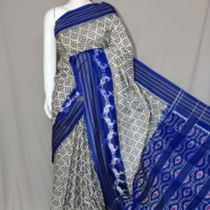 Pochampally silk sarees with blouse, double ikkat handloom silk sarees, silk mark certified sarees premium
