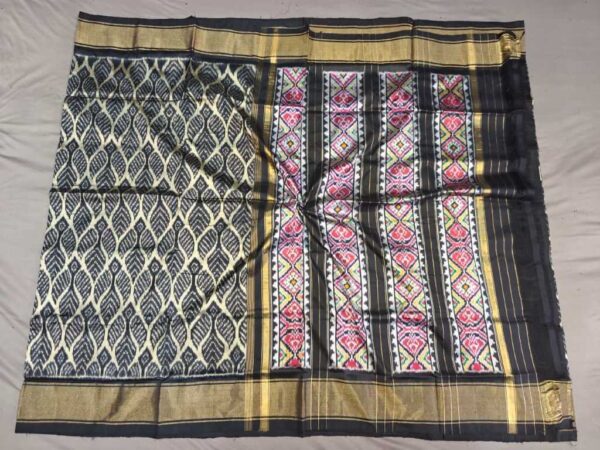 Double Ikkat Pochampally Silk  Saree  With Blouse | Handloom Sarees -PRSS120005