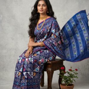 Pochampally ikkat silk sarees forest designs, floral designs, double ikkat premium sarees silk mark certified