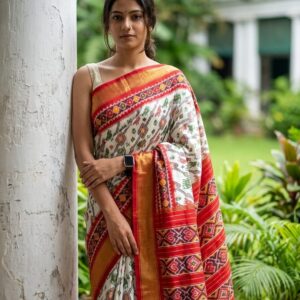 Pochampally ikkat silk sarees forest designs, floral designs, double ikkat premium sarees silk mark certified