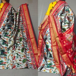 ikkat pochampally silk saree, double ikkat pochampally sarees, ikkat pattu sarees pochampally, pochampally ikkat sarees, Lightweight Ikat Silk Sarees for Summer, Multi-Color Ikat Silk Sarees Luxury Ikat Silk Sarees,