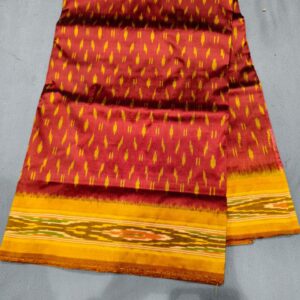 Pochampally Ikkat  Silk  Saree Light Weight Without Blouse  -PRSS69001