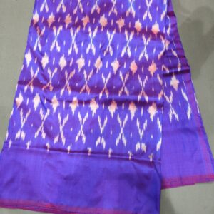 Pochampally Ikkat  Silk  Saree Light Weight Without Blouse  -PRSS690020