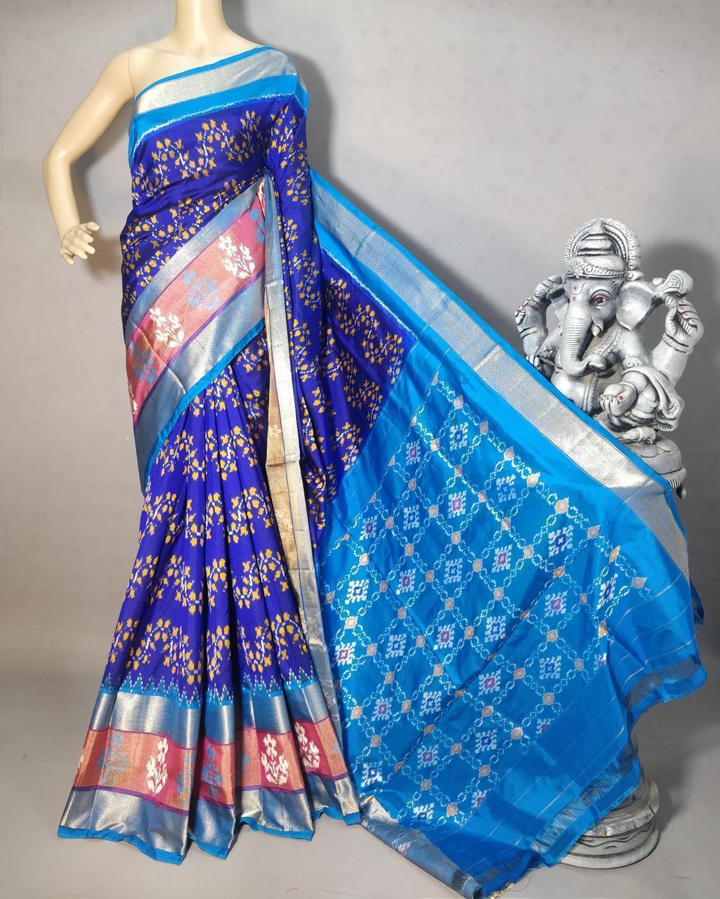 Pochampally Ikat Silk Saree with Modern Designs, Pochampally Ikat Silk Sarees for Summer, Pure Pochampally Silk Sarees with Traditional Patterns, Multi-color Pochampally Ikat Silk Sarees big border, Pochampally Ikat Silk Saree for Bridal Wear zari border, Luxury Pochampally Ikat Silk Sarees, Pochampally Ikat Sarees with Silk Thread Work, Pochampally Ikat Sarees from Telangana, Best Pochampally Ikat Saree Store in Hyderabad