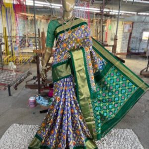 Pochampally Ikkat Silk Sarees | Silk Mark Certified Sarees - SMSS129001