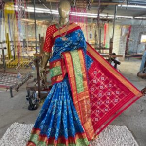 Pochampally Ikkat Silk Sarees | Silk Mark Certified Sarees - SMSS129003