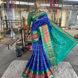 Pochampally Ikkat Silk Sarees | Silk Mark Certified Sarees - SMSS129005