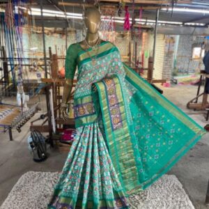 Pochampally Ikkat Silk Sarees | Silk Mark Certified Sarees - SMSS129006