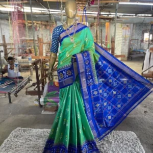 Pochampally Ikkat Silk Sarees With Blouse | Silk mark Sarees - SMSS990019
