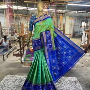 Pochampally Ikkat Silk Sarees With Blouse | Silk mark Sarees - SMSS990021