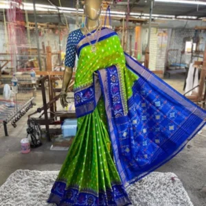 Pochampally Ikkat Silk Sarees With Blouse | Silk mark Sarees - SMSS990024