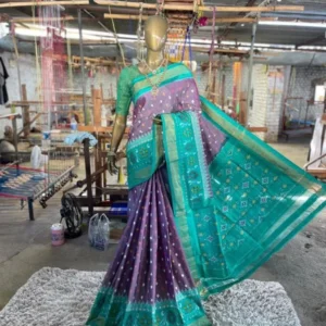 Pochampally Ikkat Silk Sarees With Blouse | Silk mark Sarees - SMSS990026
