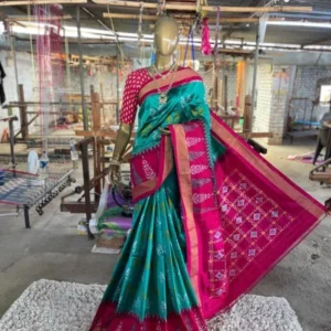 Pochampally Ikkat Silk Sarees With Blouse | Silk mark Sarees - SMSS99007