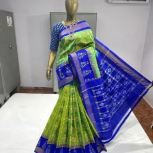 Pochampally Ikkat Silk Sarees With Blouse | Silk mark Sarees - SMSS99008