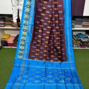 Pochampally silk sarees, ikkat silk sarees with blouse, pochampally ikkat sarees, double ikkat silk sarees, Pattu sarees