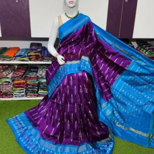 Pochampally silk sarees, ikkat silk sarees with blouse, pochampally ikkat sarees, double ikkat silk sarees, Pattu sarees