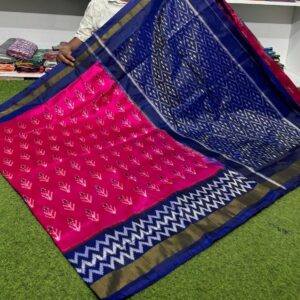 Pochampally ikkat silk sarees, ikkat handloom sarees, silk Mark certified sarees
