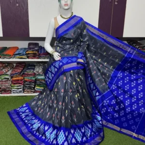 Pochampally silk sarees, ikkat silk sarees with blouse, pochampally ikkat sarees, double ikkat silk sarees, Pattu sarees