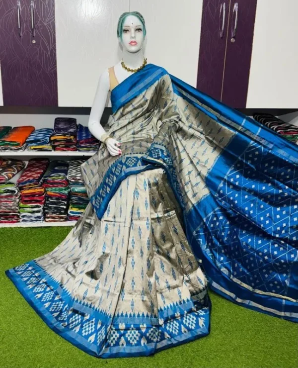 Pochampally silk sarees, ikkat silk sarees with blouse, pochampally ikkat sarees, double ikkat silk sarees, Pattu sarees