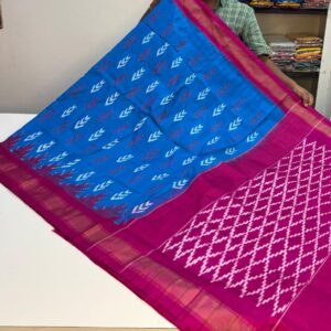 Pochampally silk sarees, ikkat silk sarees with blouse, pochampally ikkat sarees, double ikkat silk sarees, Pattu sarees