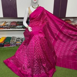 Pochampally silk sarees, ikkat silk sarees with blouse, pochampally ikkat sarees, double ikkat silk sarees, Pattu sarees