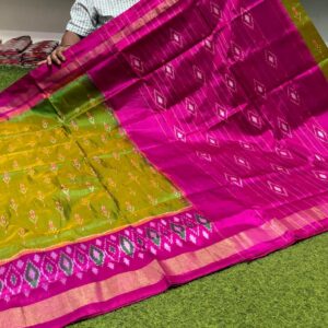 Pochampally ikkat silk sarees, ikkat handloom sarees, silk Mark certified sarees