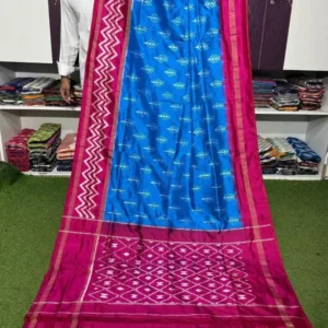 Pochampally silk sarees, ikkat silk sarees with blouse, pochampally ikkat sarees, double ikkat silk sarees, Pattu sarees