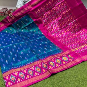 Pochampally ikkat silk sarees, ikkat handloom sarees, silk Mark certified sarees