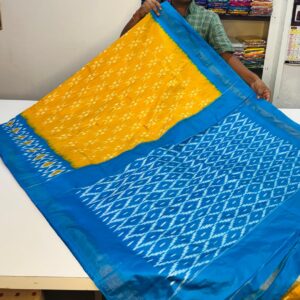 Pochampally silk sarees, ikkat silk sarees with blouse, pochampally ikkat sarees, double ikkat silk sarees, Pattu sarees