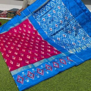 Pochampally ikkat silk sarees, ikkat handloom sarees, silk Mark certified sarees
