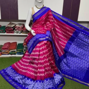 Pochampally silk sarees, ikkat silk sarees with blouse, pochampally ikkat sarees, double ikkat silk sarees, Pattu sarees