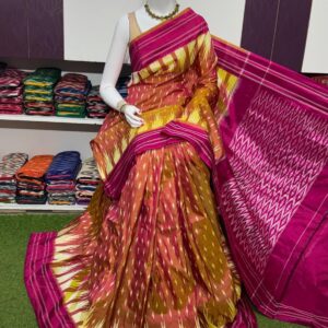 Pochampally silk sarees, ikkat silk sarees with blouse, pochampally ikkat sarees, double ikkat silk sarees, Pattu sarees