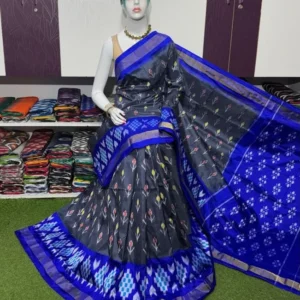 Pochampally silk sarees, ikkat silk sarees with blouse, pochampally ikkat sarees, double ikkat silk sarees, Pattu sarees
