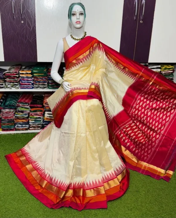 Pochampally silk sarees, ikkat silk sarees with blouse, pochampally ikkat sarees, double ikkat silk sarees, Pattu sarees