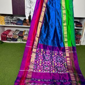 Pochampally silk sarees, ikkat silk sarees with blouse, pochampally silk sarees checks designs ikkat pochampally sarees