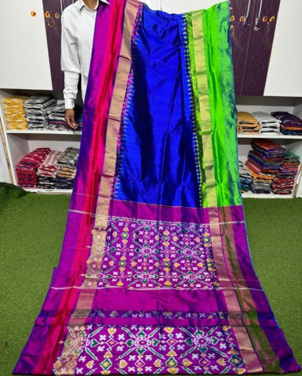 Pochampally silk sarees, ikkat silk sarees with blouse, pochampally silk sarees checks designs ikkat pochampally sarees