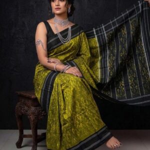 Pochampally Silk Sarees Double Weave With Blouse -SRRS990020