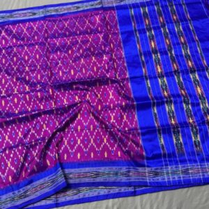 Pochampally Ikkat  Silk  Saree Light Weight Without Blouse  -SRSS69001