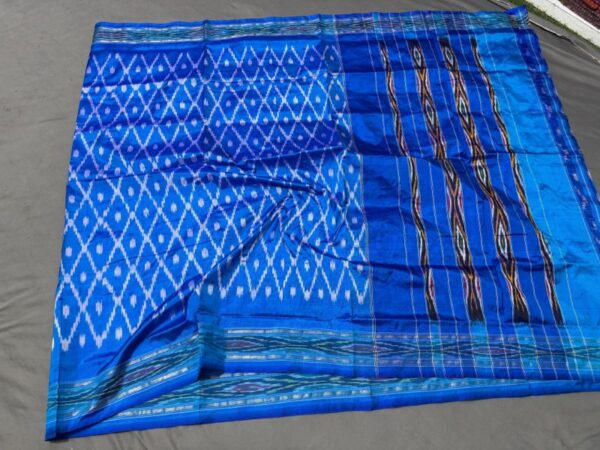 Pochampally Ikkat  Silk  Saree Light Weight Without Blouse  -SRSS690011