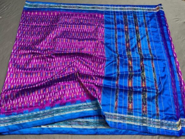 Pochampally Ikkat  Silk  Saree Light Weight Without Blouse  -SRSS690013