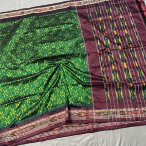 Pochampally Ikkat  Silk  Saree Light Weight Without Blouse  -SRSS69002