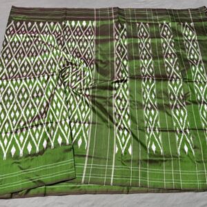 Pochampally Ikkat  Silk  Saree Light Weight Without Blouse  -SRSS690020