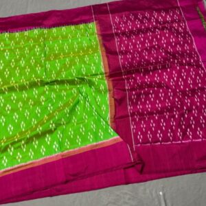 Pochampally Ikkat  Silk  Saree Light Weight Without Blouse  -SRSS69003