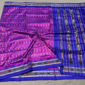 Pochampally Ikkat  Silk  Saree Light Weight Without Blouse  -SRSS690031