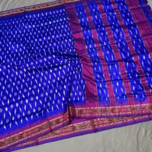 Pochampally Ikkat  Silk  Saree Light Weight Without Blouse  -SRSS690033