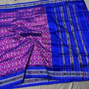 Pochampally Ikkat  Silk  Saree Light Weight Without Blouse  -SRSS69004