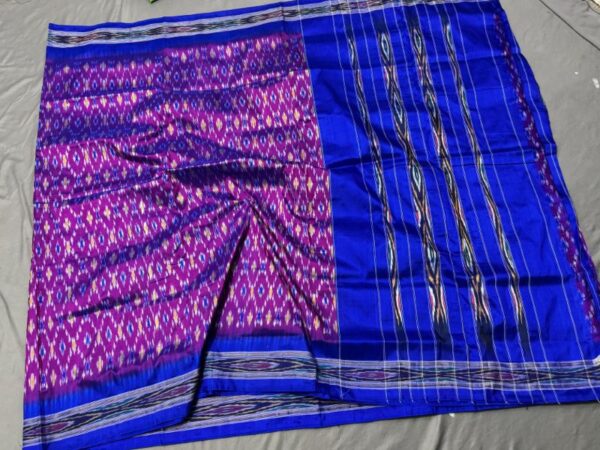 Pochampally Ikkat  Silk  Saree Light Weight Without Blouse  -SRSS69004